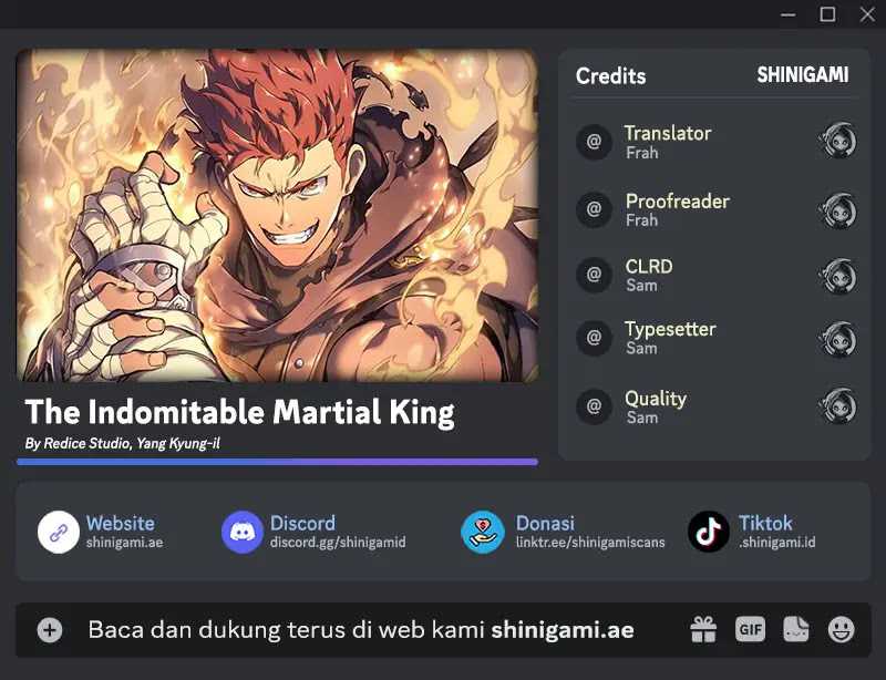 Komik The Indomitable Martial King - Chapter 02