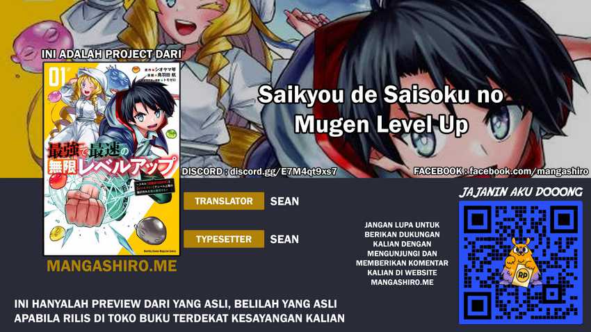 Komik Saikyou de Saisoku no Mugen Level Up - Chapter 02