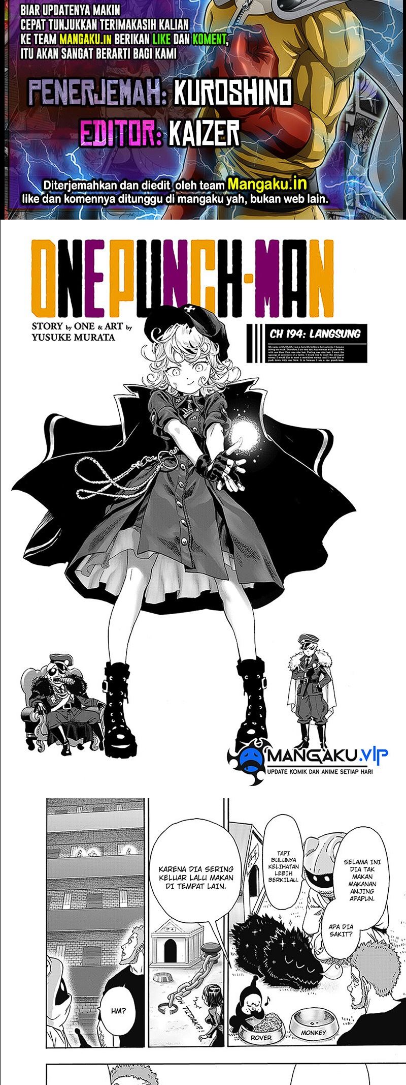 Komik One Punch Man - Chapter 244