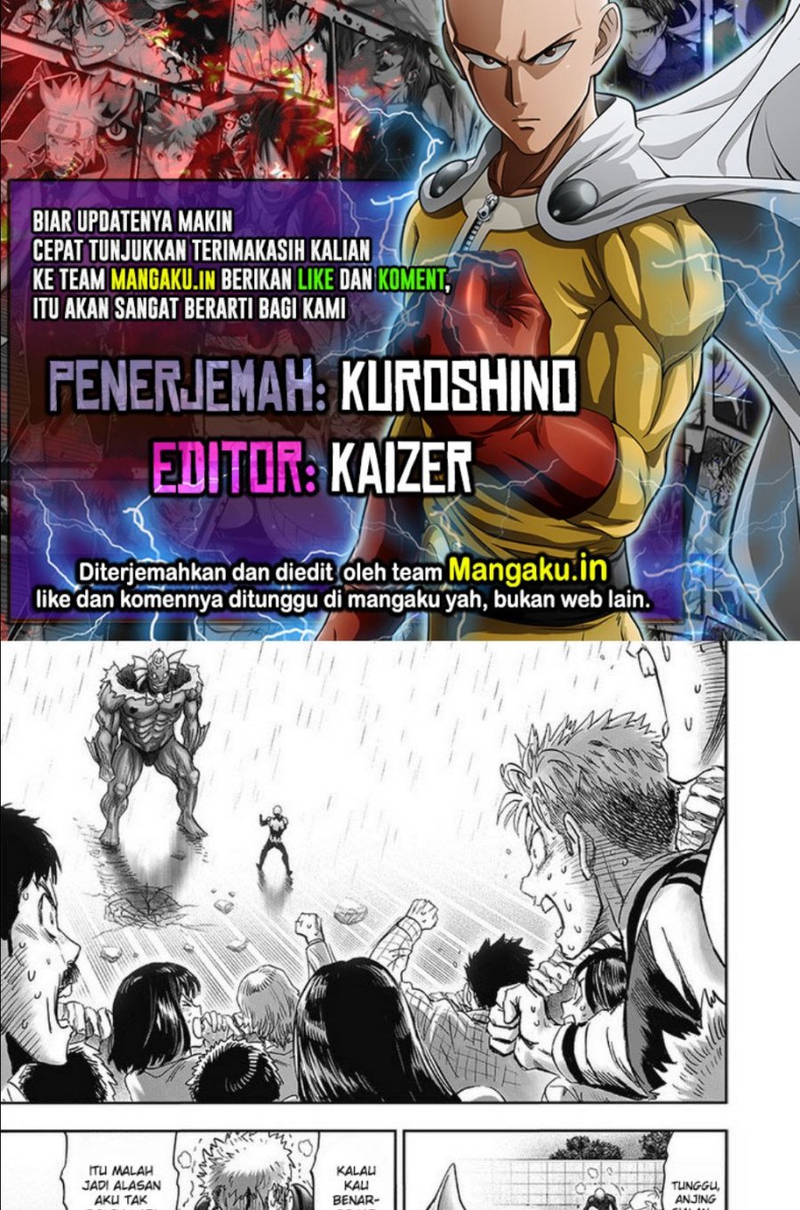 Komik One Punch Man - Chapter 237.2