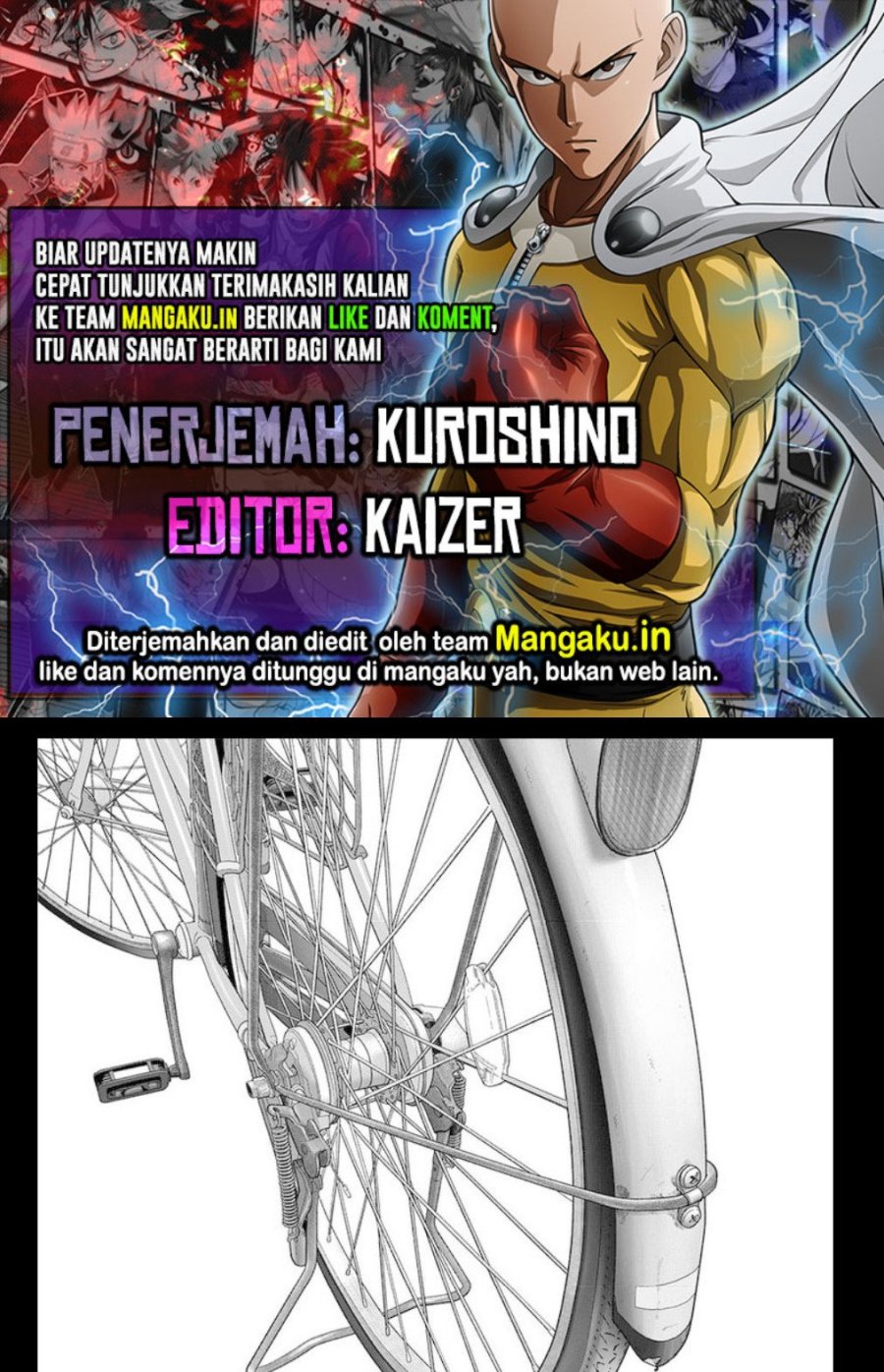 Komik One Punch Man - Chapter 237.1