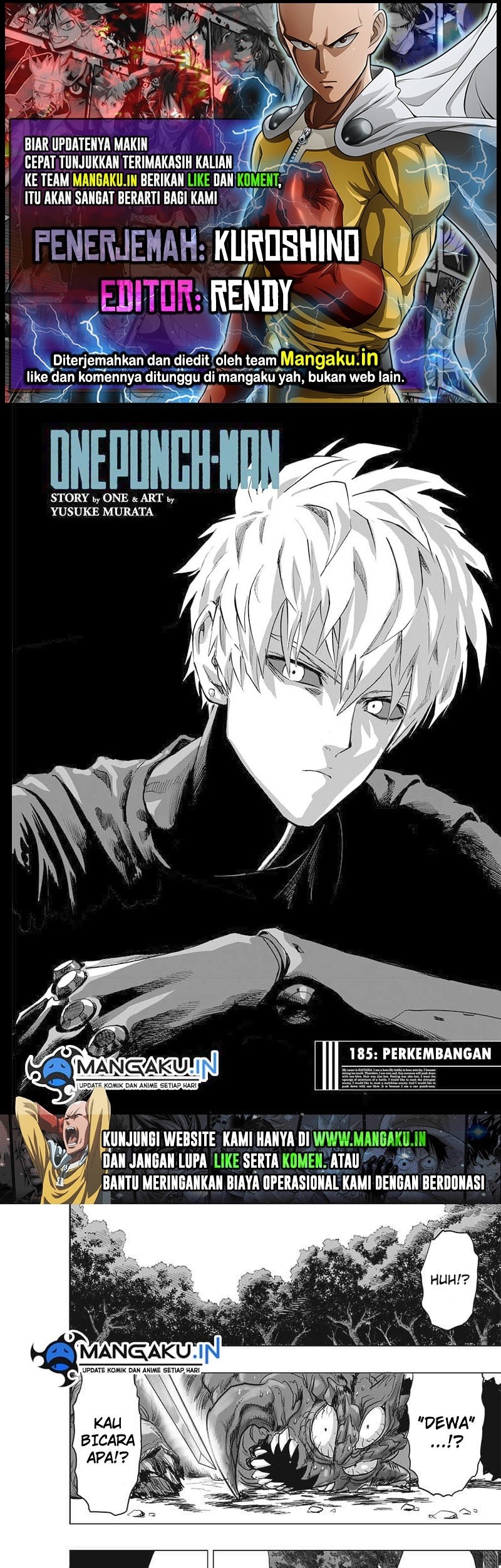 Komik One Punch Man - Chapter 235