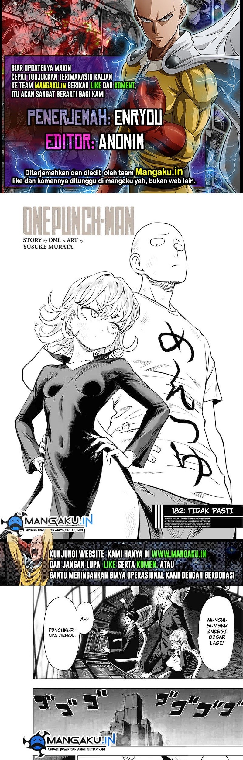 Komik One Punch Man - Chapter 232
