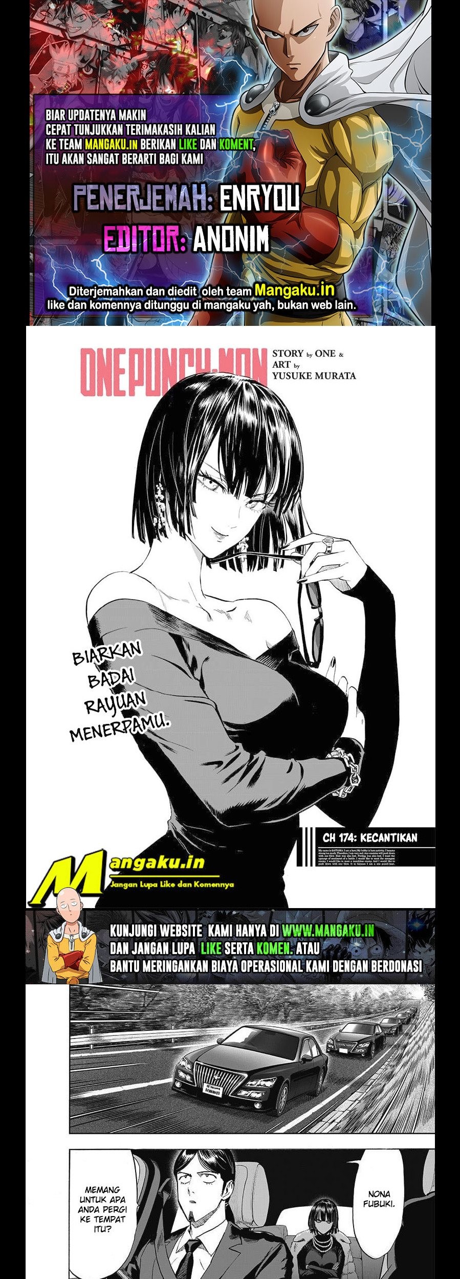 Komik One Punch Man - Chapter 224