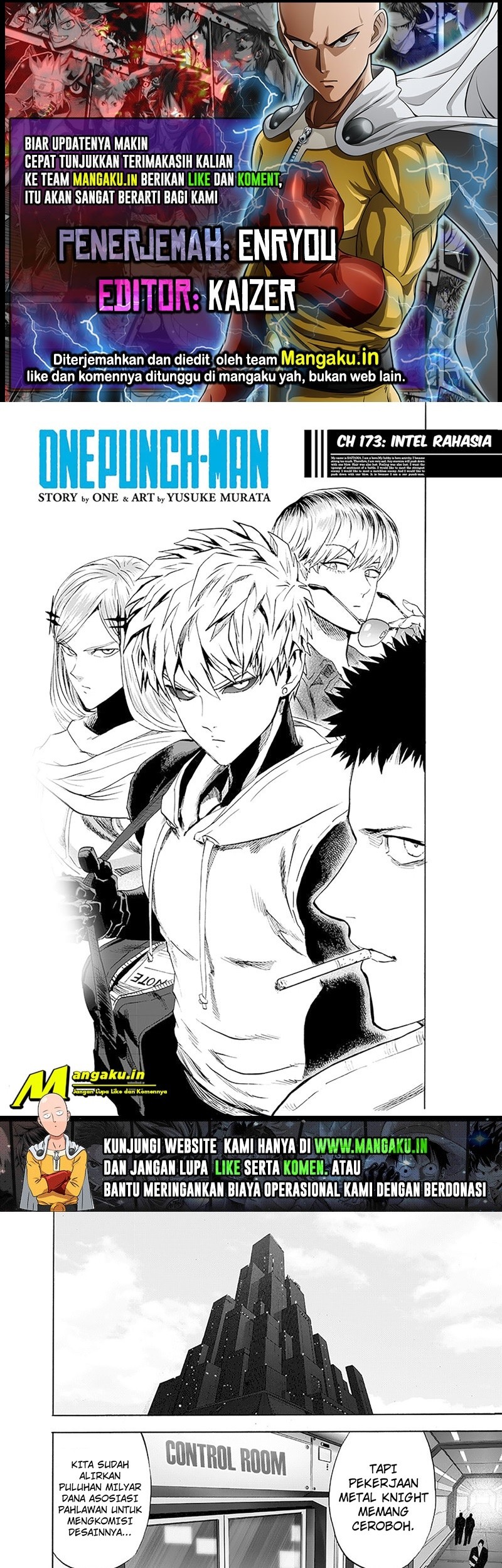 Komik One Punch Man - Chapter 223.1