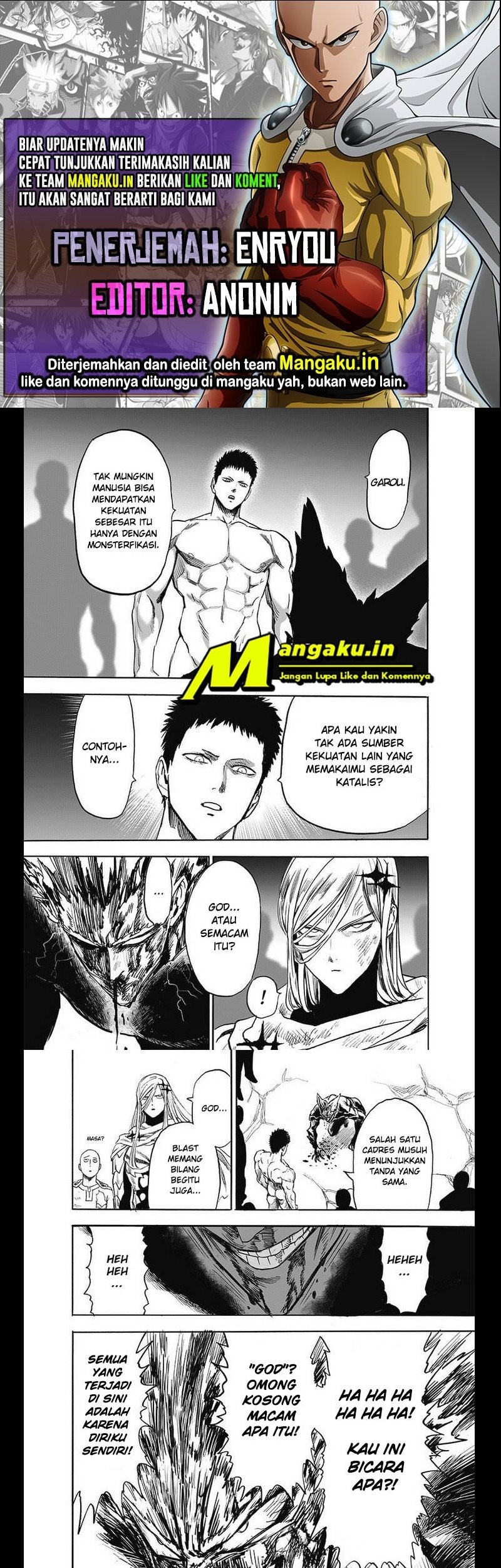 Komik One Punch Man - Chapter 219.2