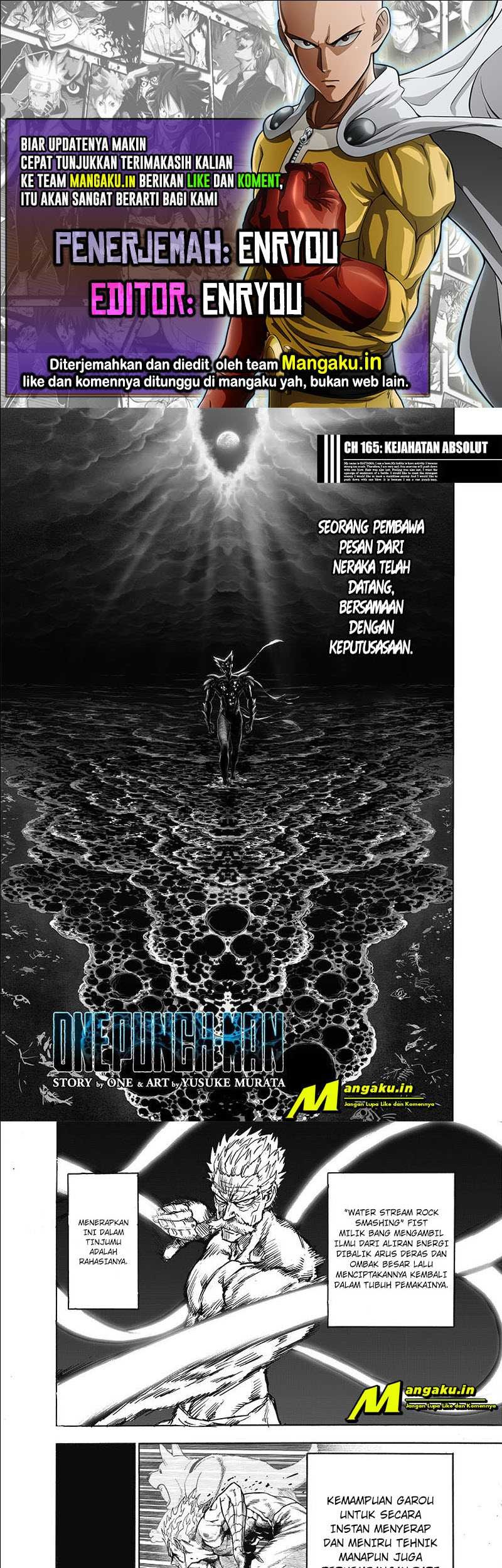 Komik One Punch Man - Chapter 215.1