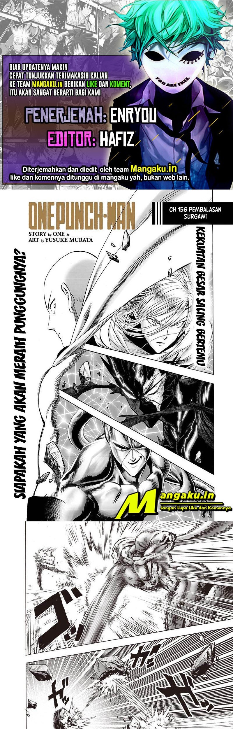 Komik One Punch Man - Chapter 206