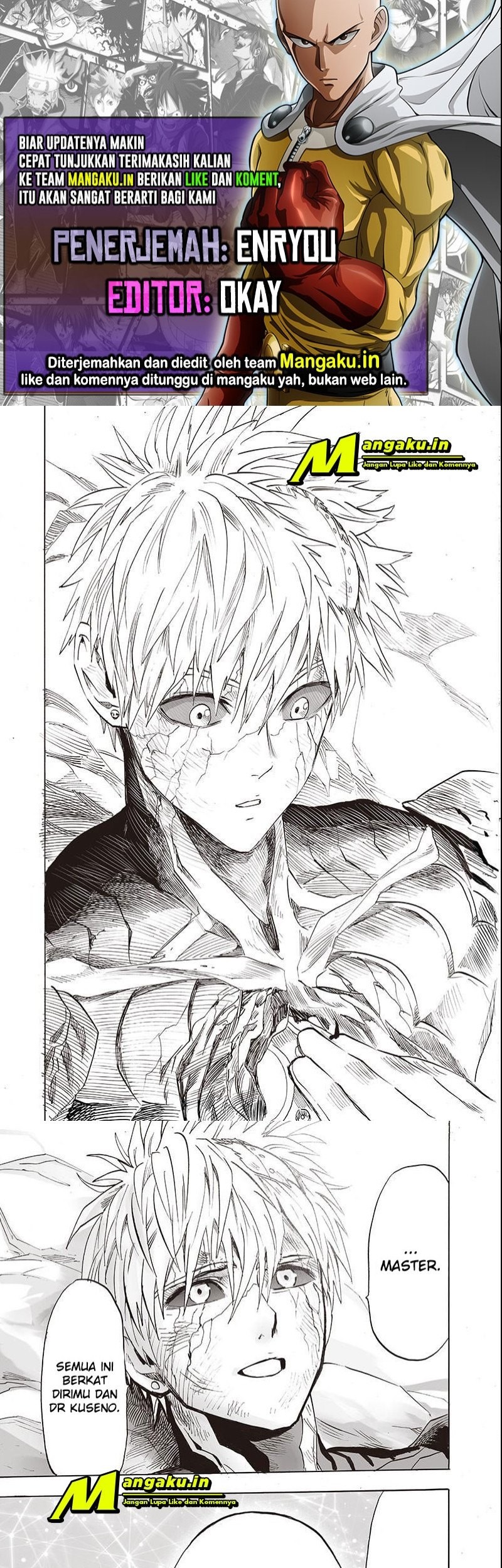 Komik One Punch Man - Chapter 205.2