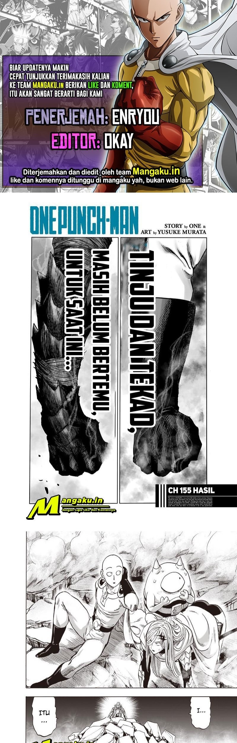 Komik One Punch Man - Chapter 205.1