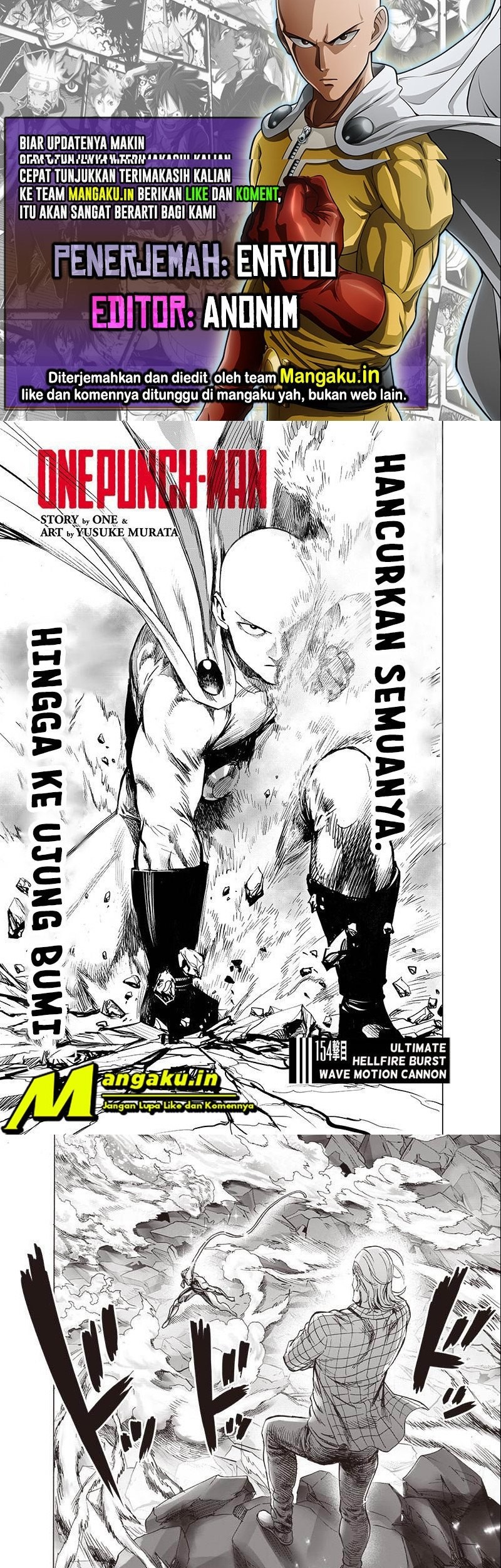 Komik One Punch Man - Chapter 204
