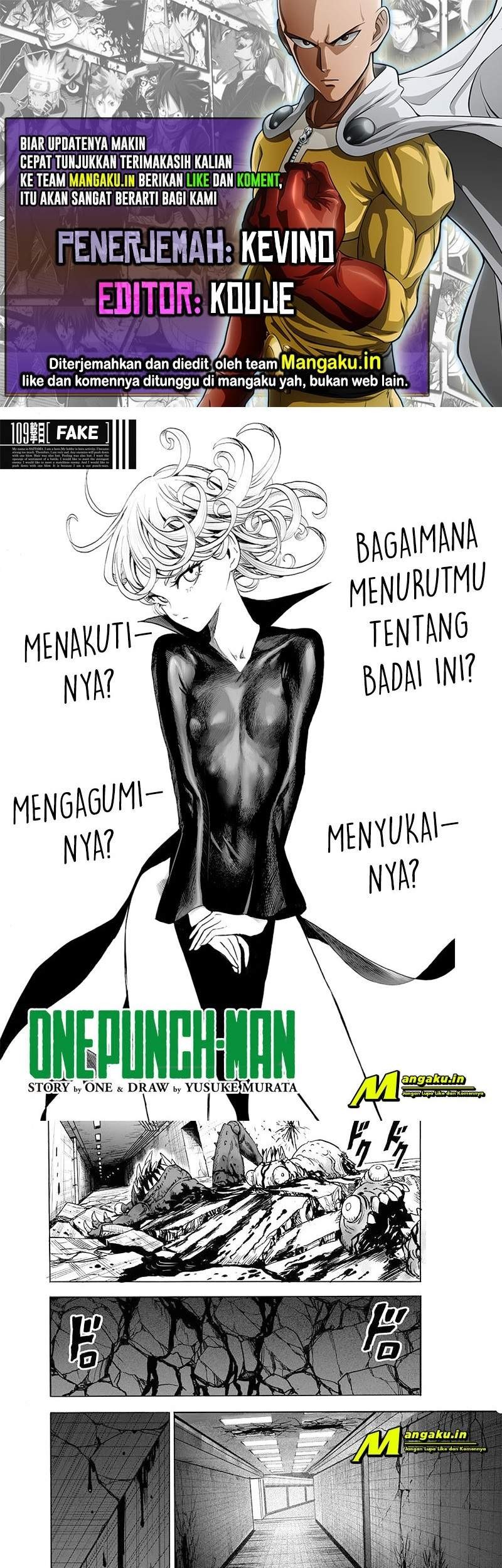 Komik One Punch Man - Chapter 199.2