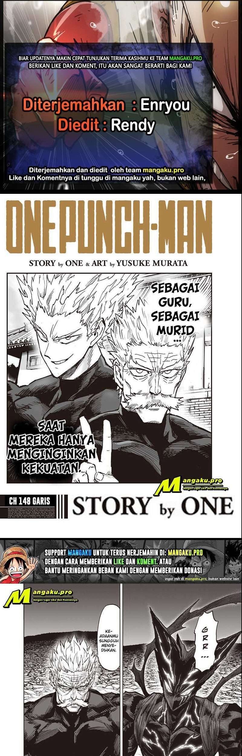 Komik One Punch Man - Chapter 198