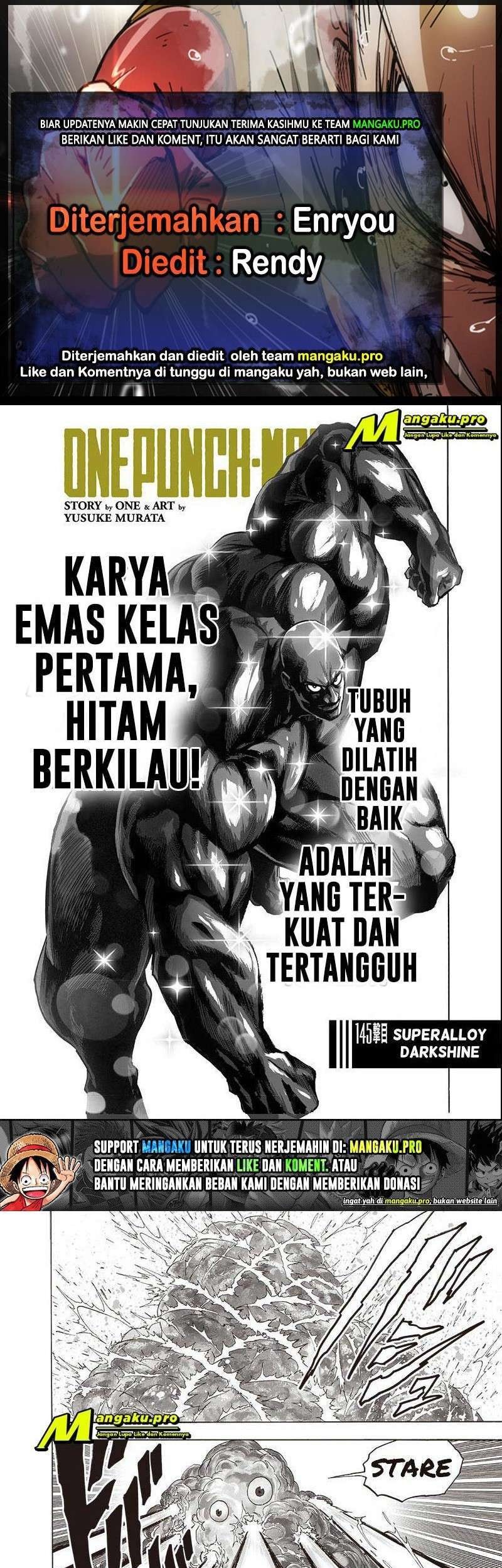 Komik One Punch Man - Chapter 195