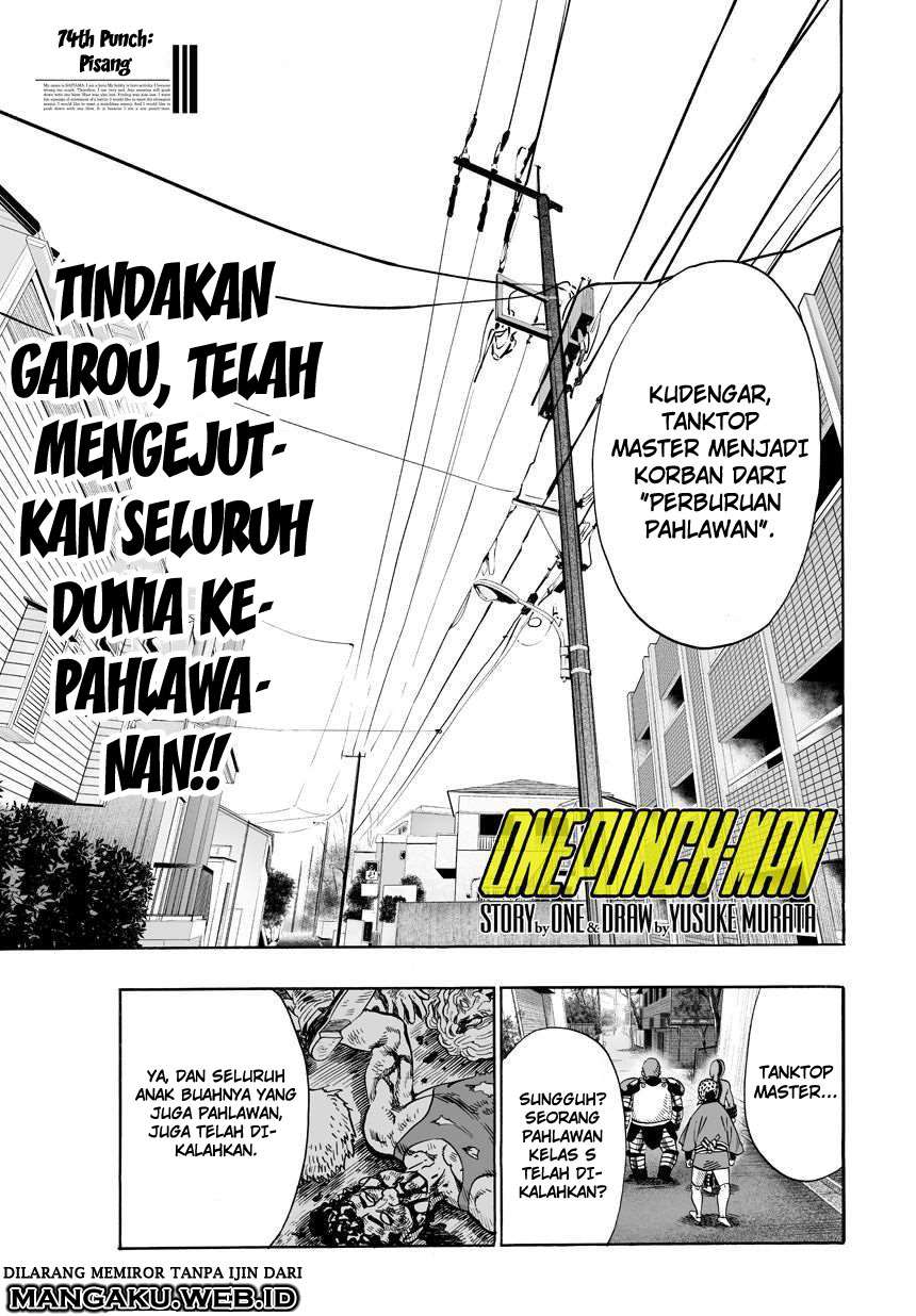 Komik One Punch Man - Chapter 74