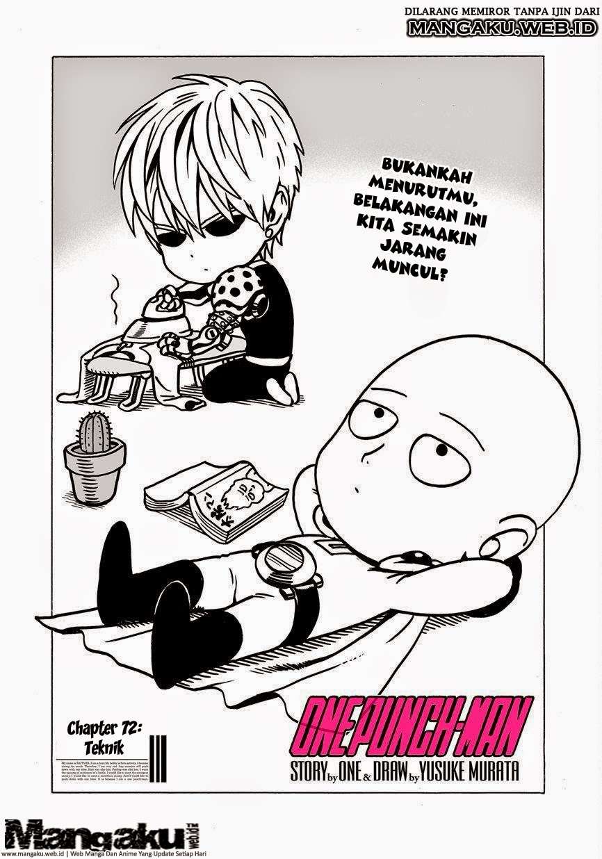 Komik One Punch Man - Chapter 72
