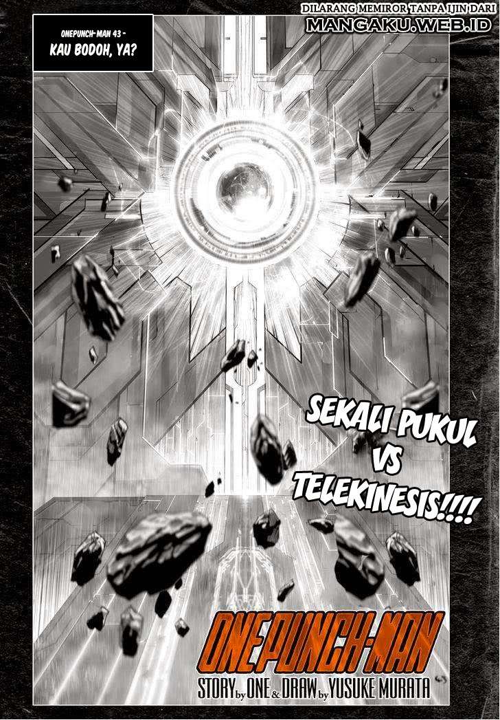 Komik One Punch Man - Chapter 43