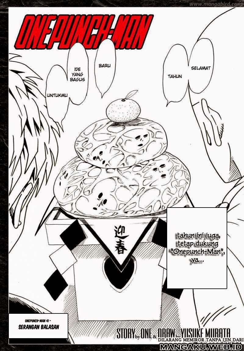 Komik One Punch Man - Chapter 41