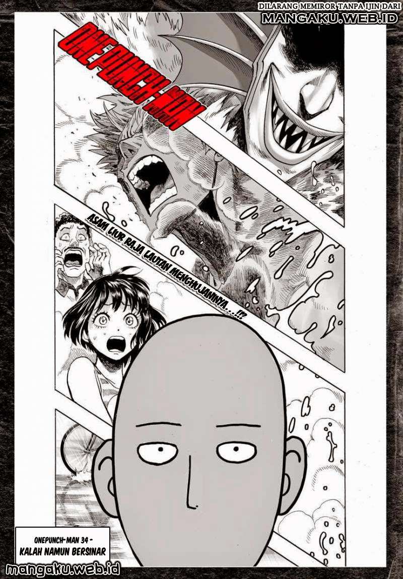 Komik One Punch Man - Chapter 34
