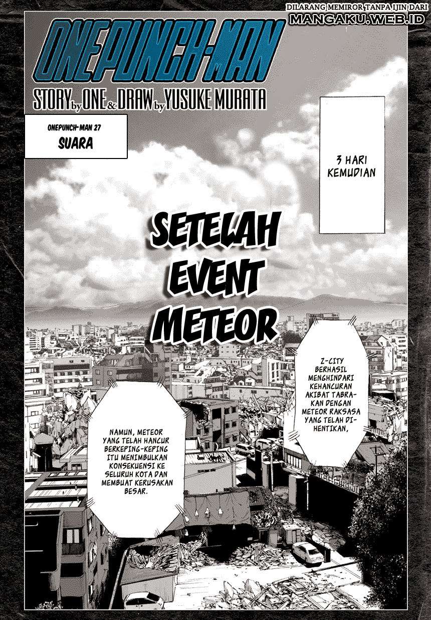 Komik One Punch Man - Chapter 27