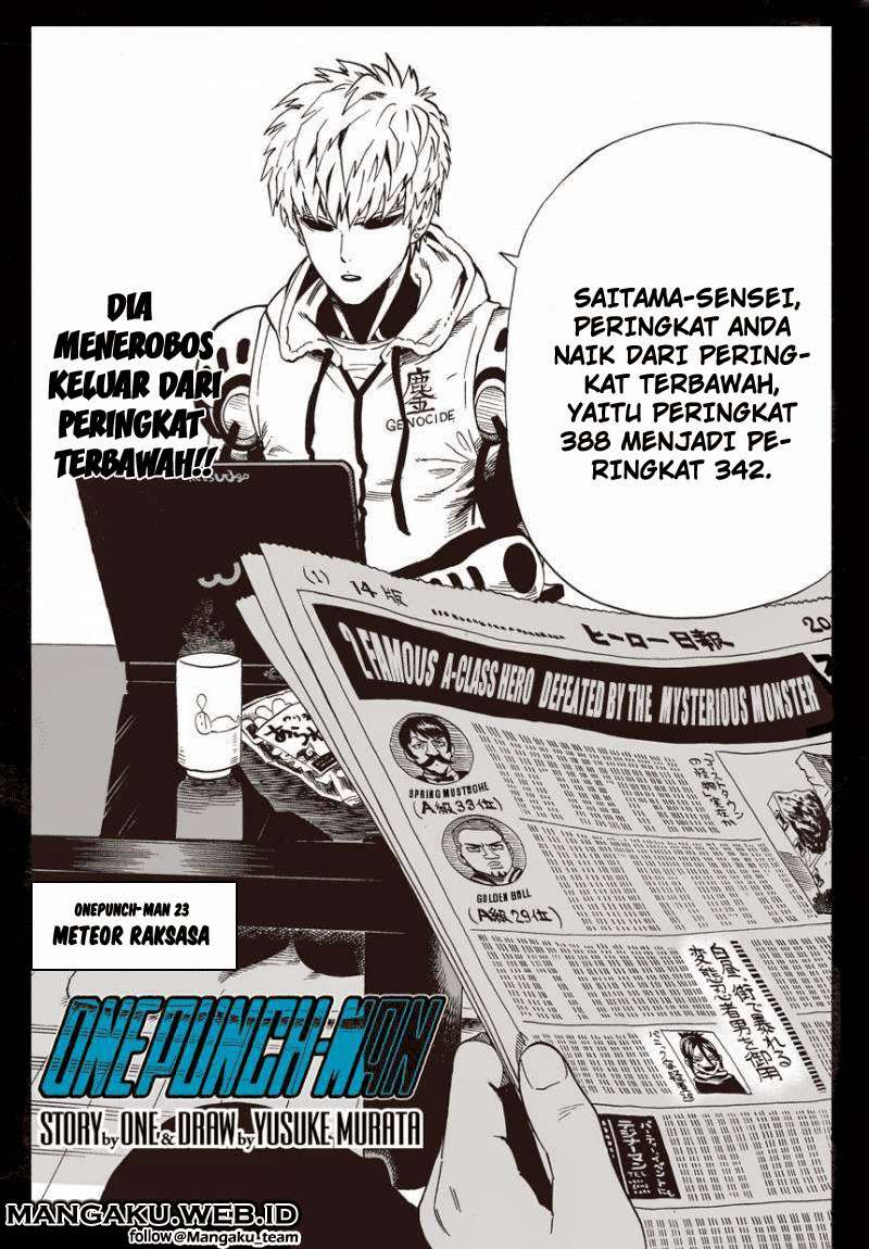 Komik One Punch Man - Chapter 23