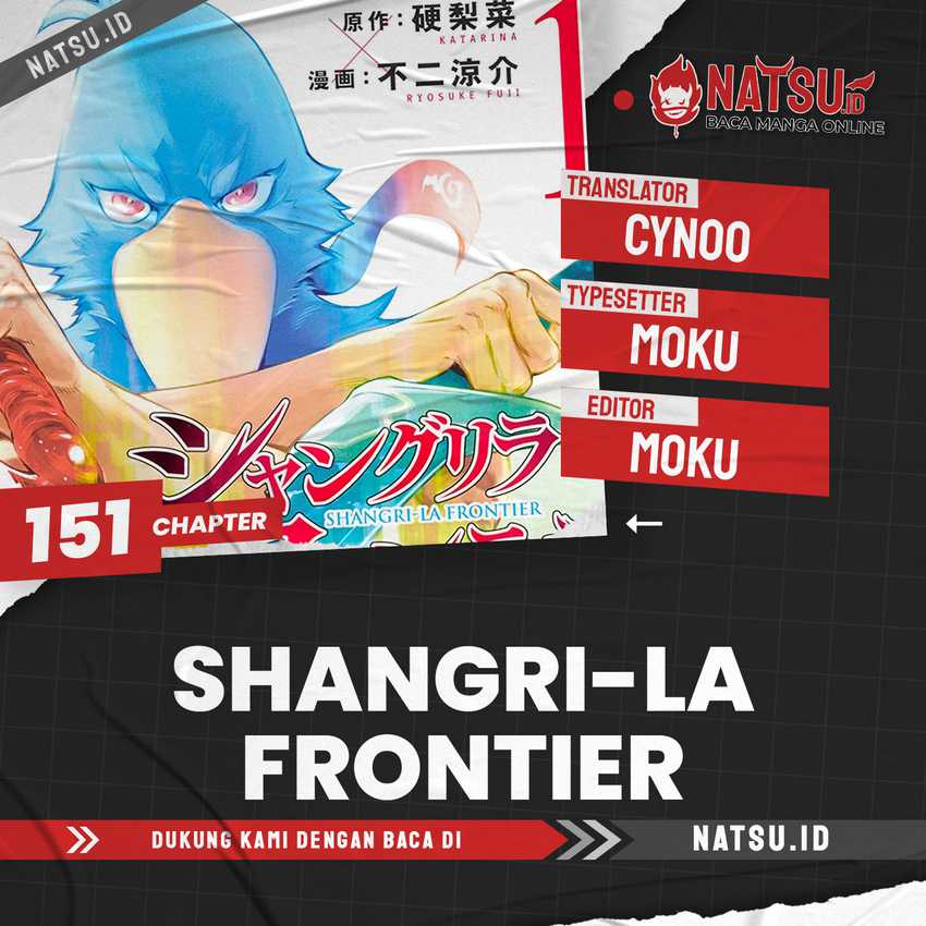 Komik Shangri-La Frontier ~ Kusoge Hunter, Kamige ni Idoman to su~ - Chapter 151