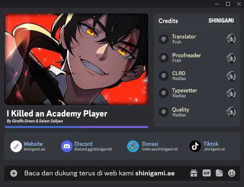 Komik I Killed An Academy Player - Chapter 30