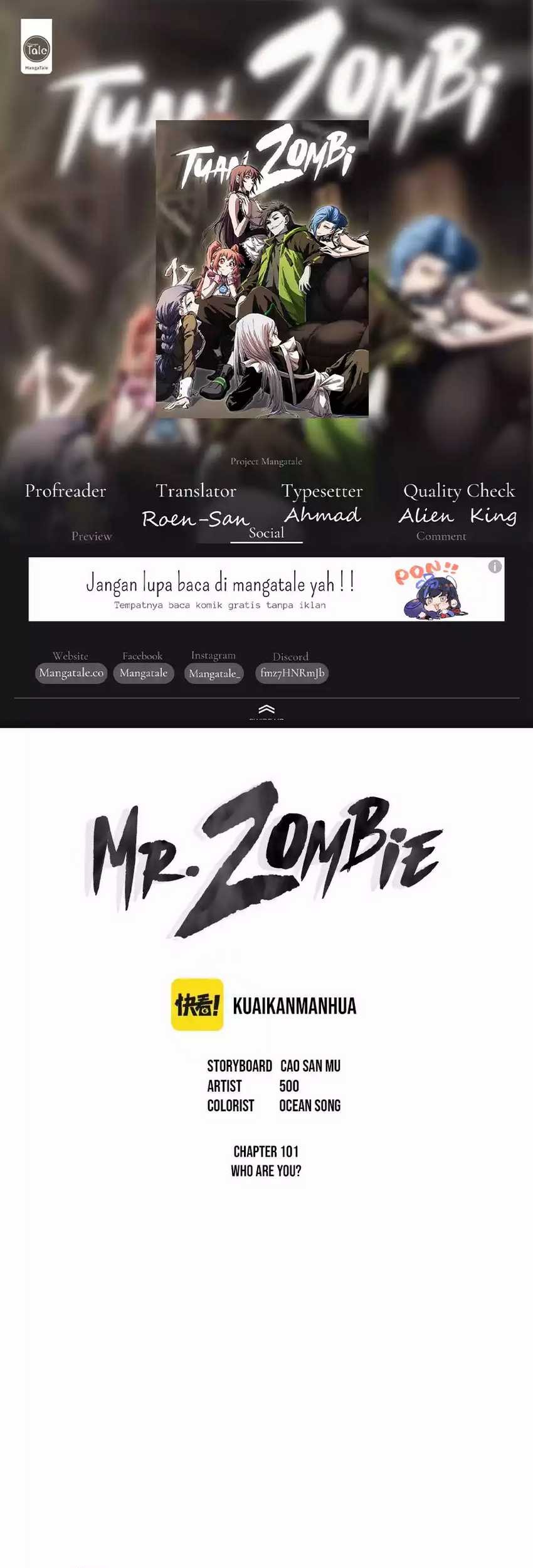 Komik Mr. Zombie - Chapter 101
