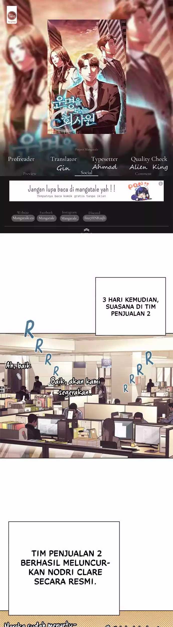 Komik Office Worker Who Sees Fate - Chapter 25