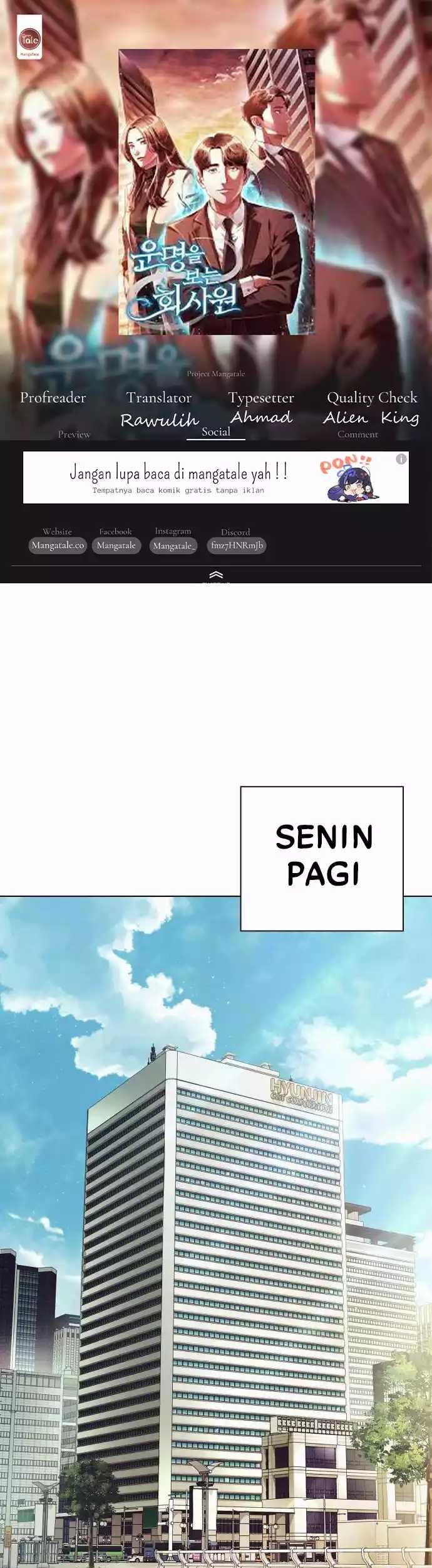 Komik Office Worker Who Sees Fate - Chapter 24