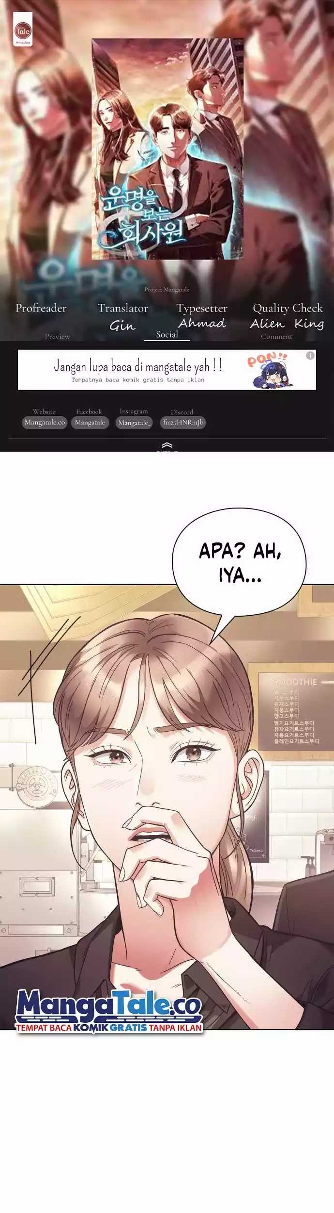 Komik Office Worker Who Sees Fate - Chapter 19