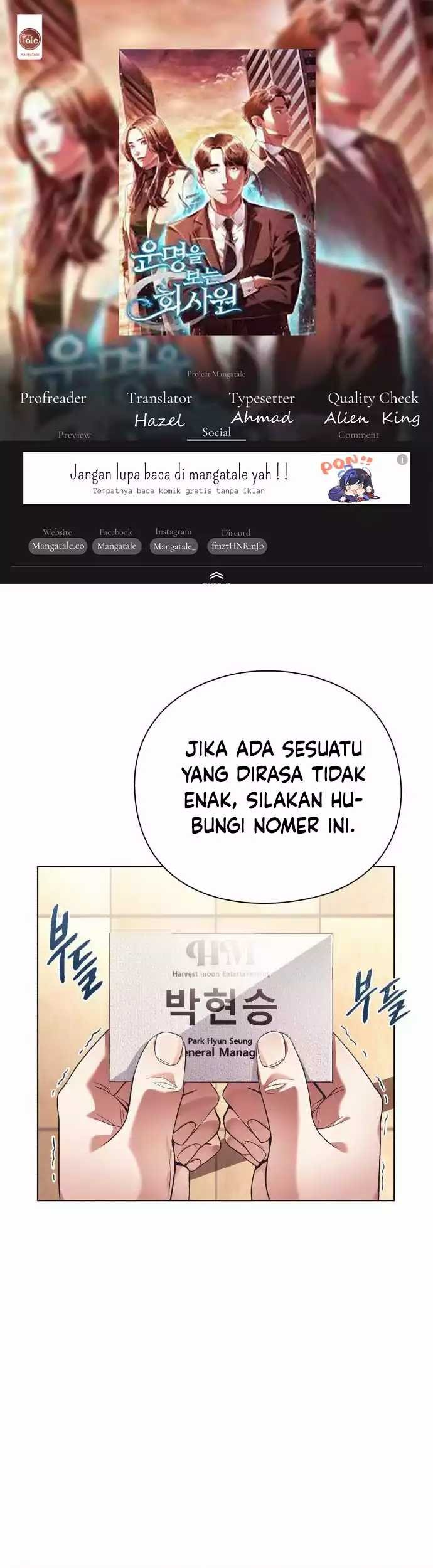 Komik Office Worker Who Sees Fate - Chapter 18