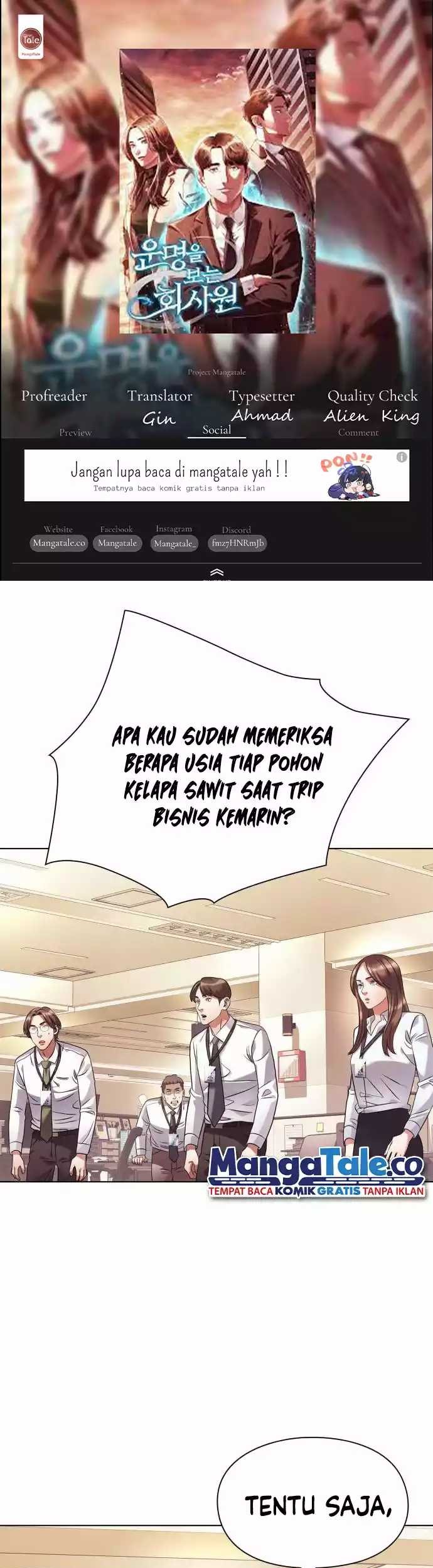 Komik Office Worker Who Sees Fate - Chapter 14