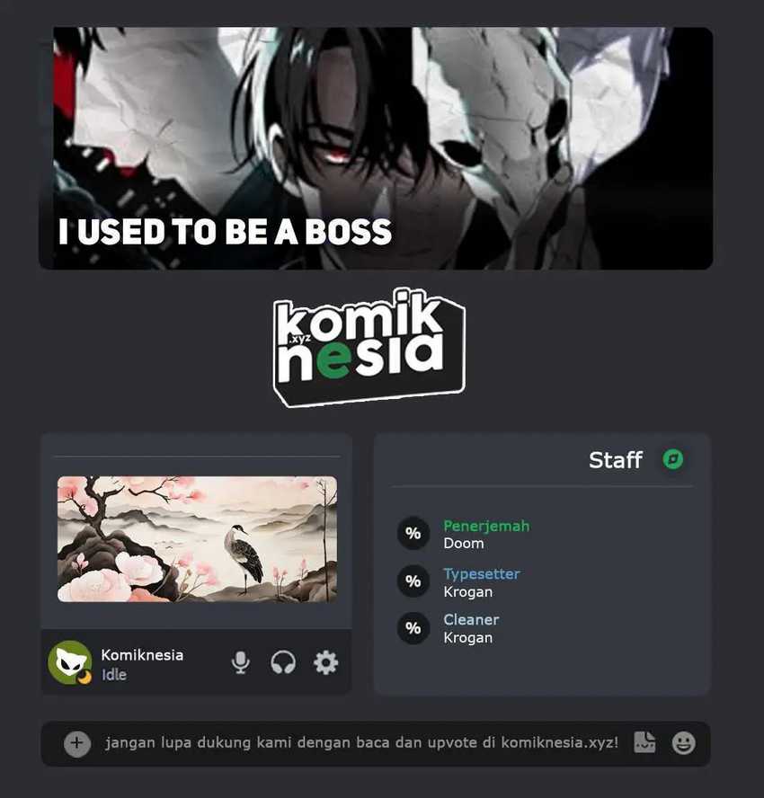 Komik I Used To Be The Boss - Chapter 78