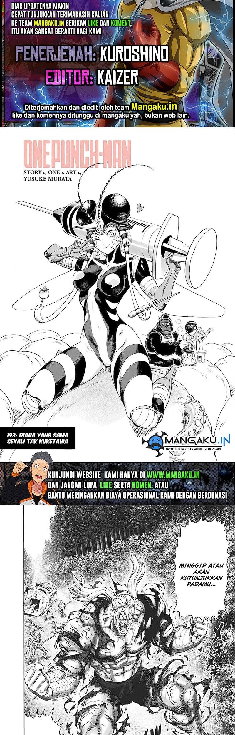Komik One Punch Man - Chapter 243