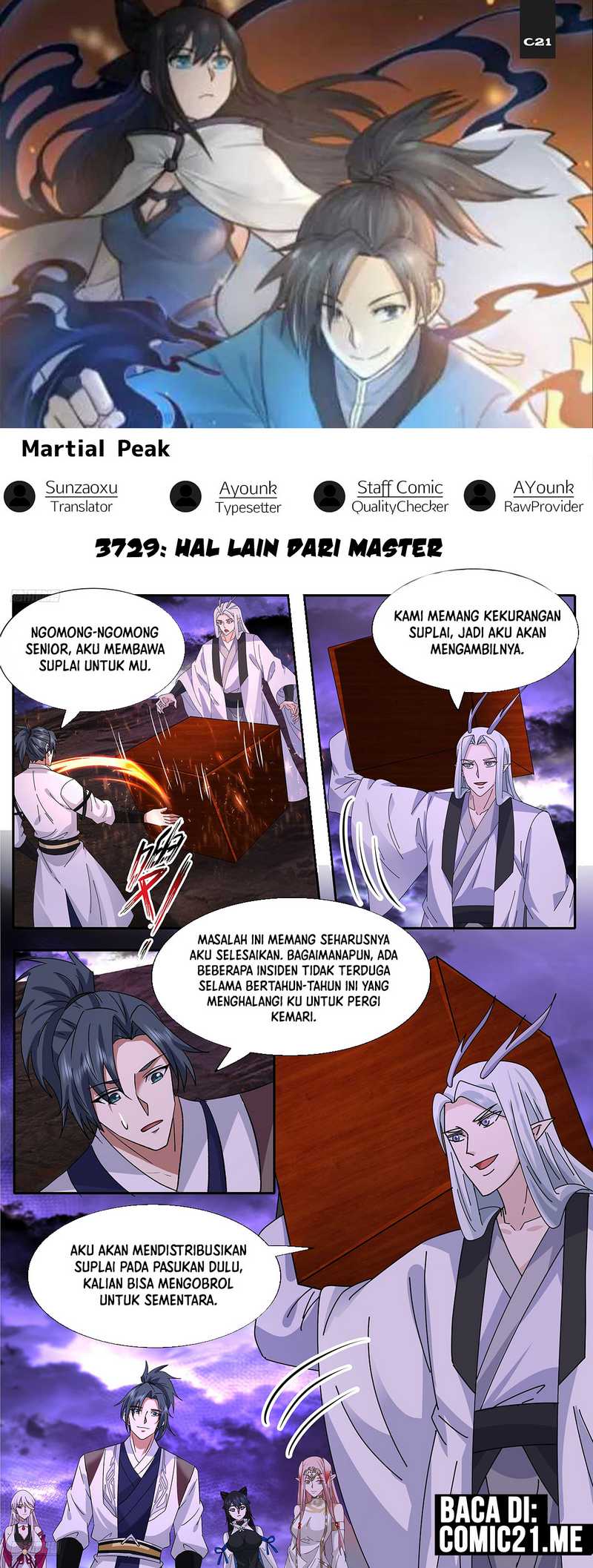 Komik Martial Peak Part 2 - Chapter 3729