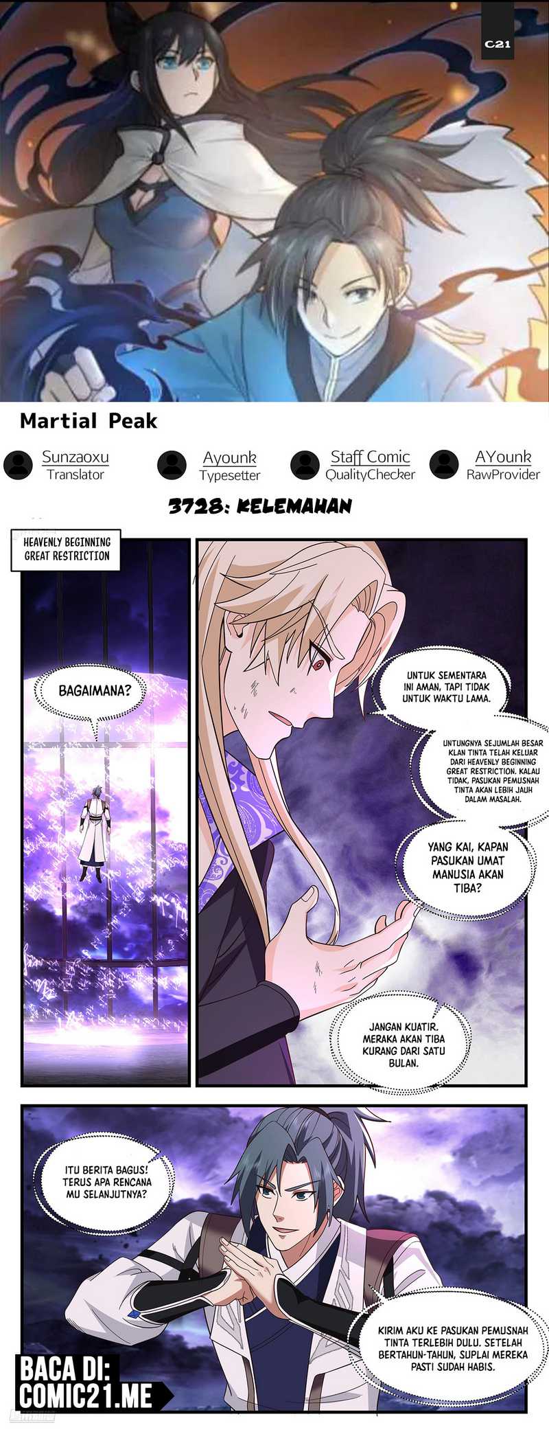 Komik Martial Peak Part 2 - Chapter 3728