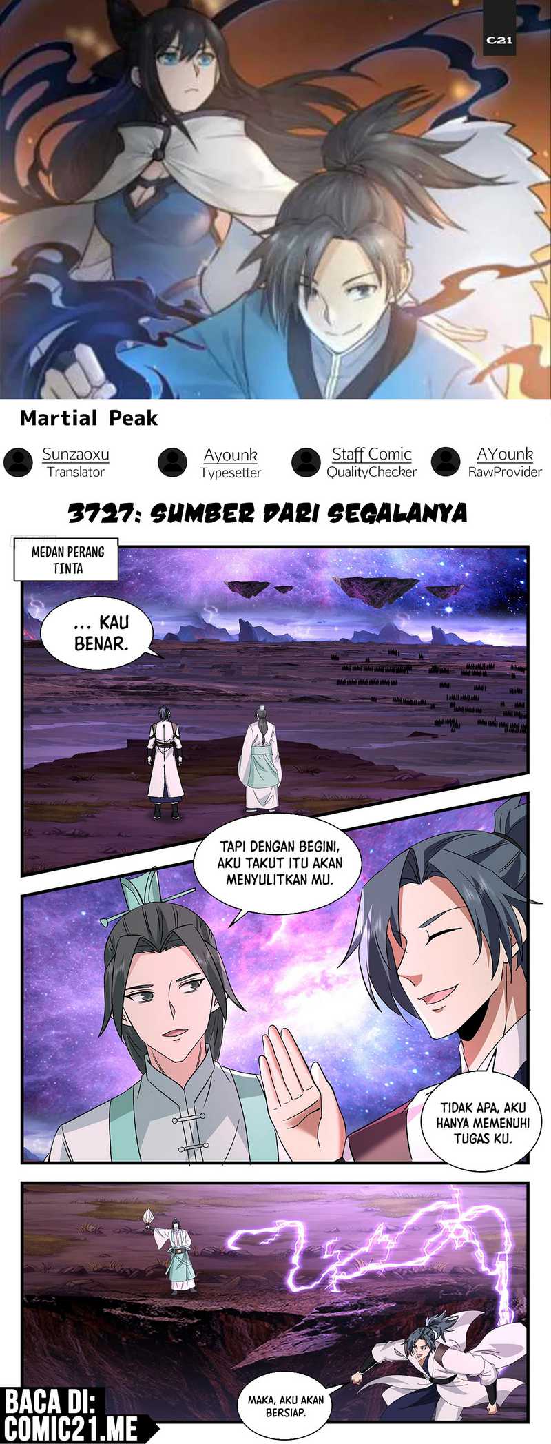 Komik Martial Peak Part 2 - Chapter 3727