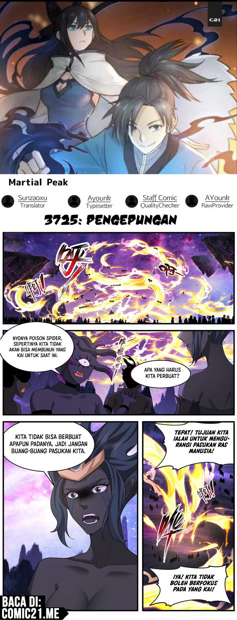 Komik Martial Peak Part 2 - Chapter 3725