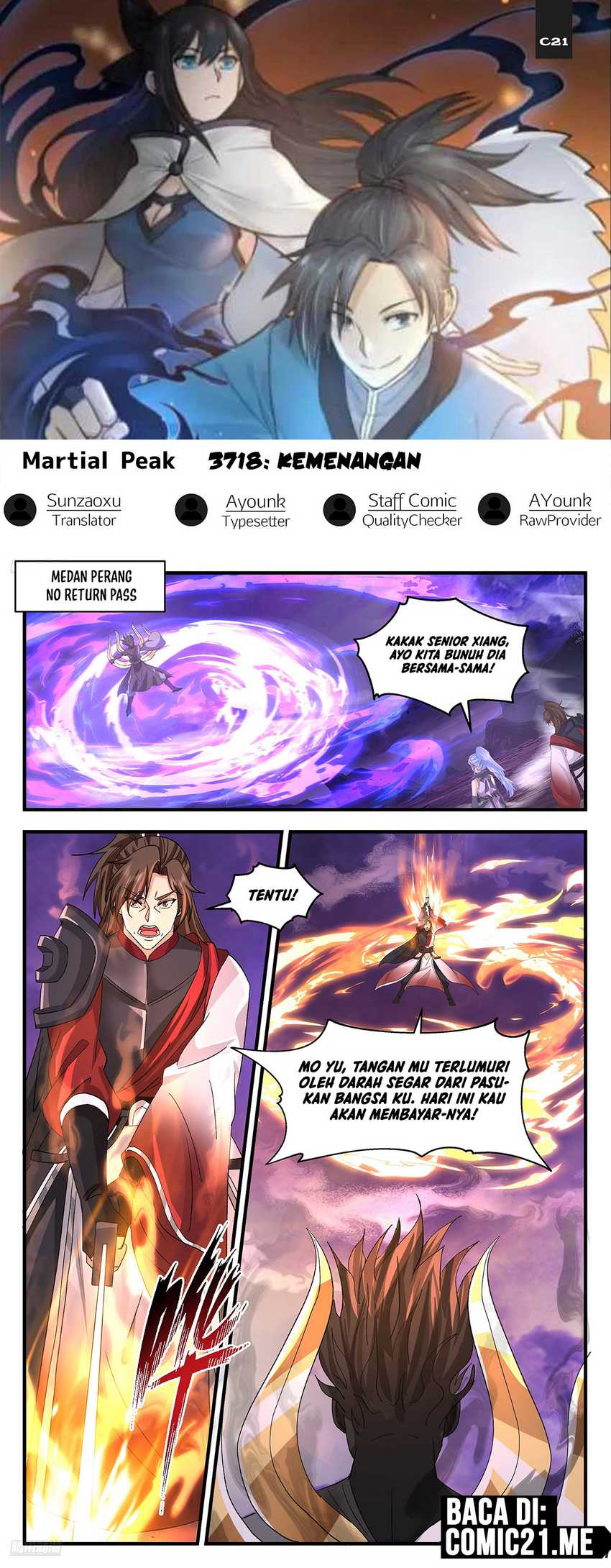 Komik Martial Peak Part 2 - Chapter 3718