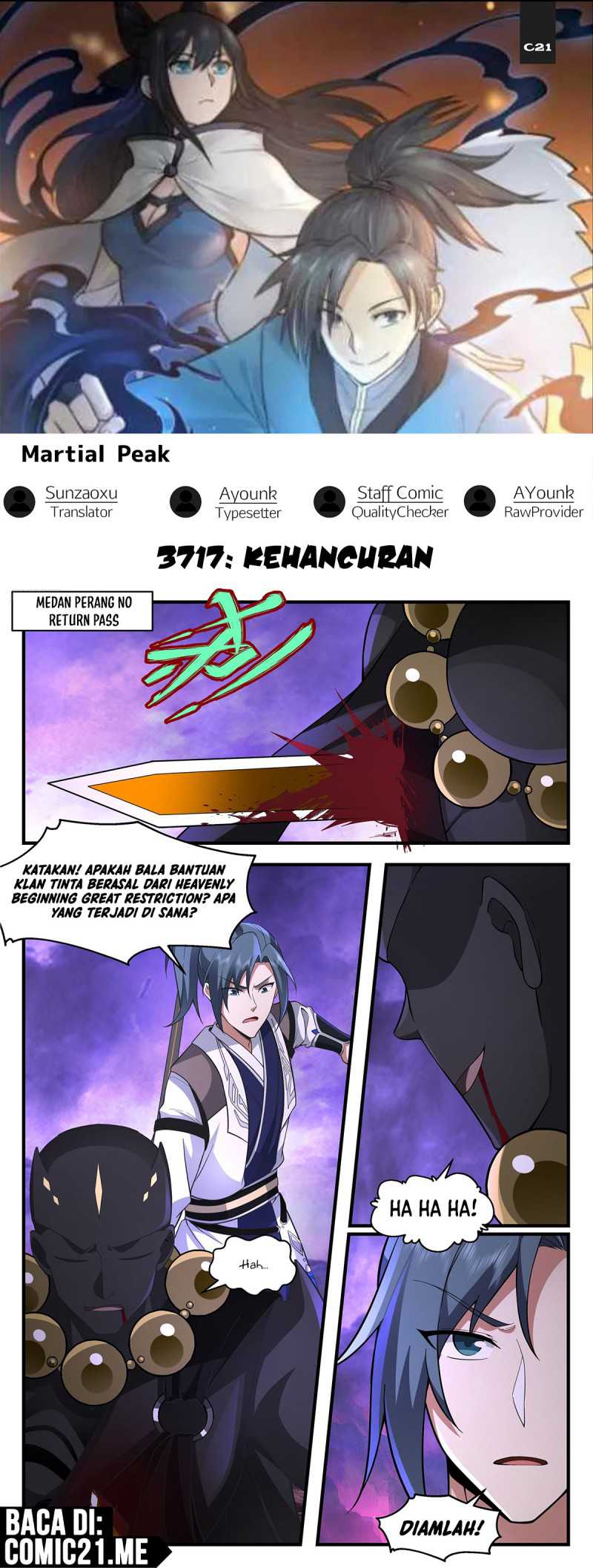 Komik Martial Peak Part 2 - Chapter 3717