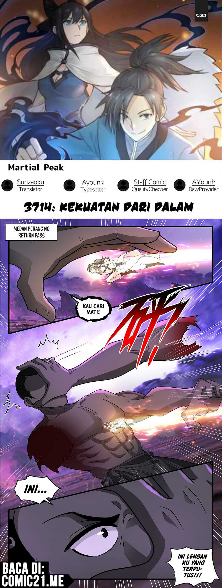 Komik Martial Peak Part 2 - Chapter 3714