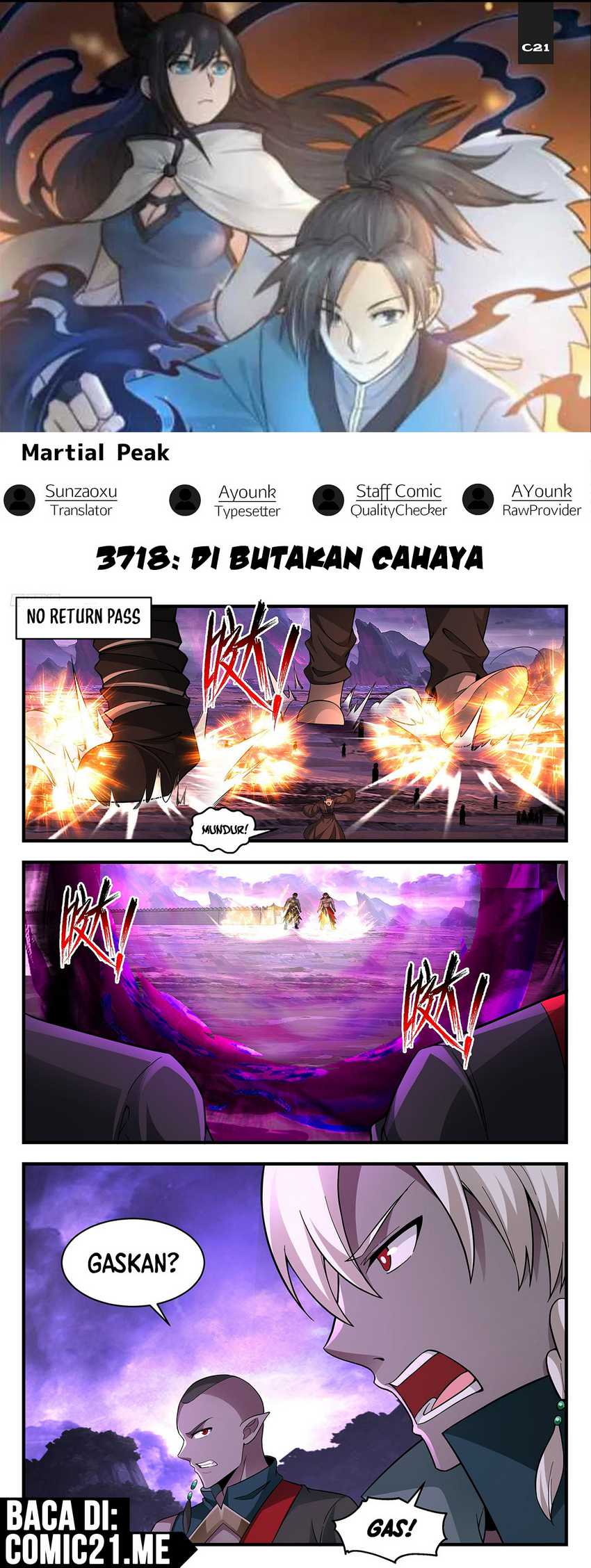 Komik Martial Peak Part 2 - Chapter 3712