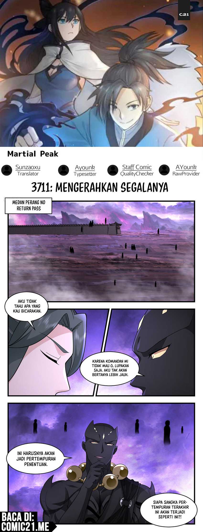 Komik Martial Peak Part 2 - Chapter 3711