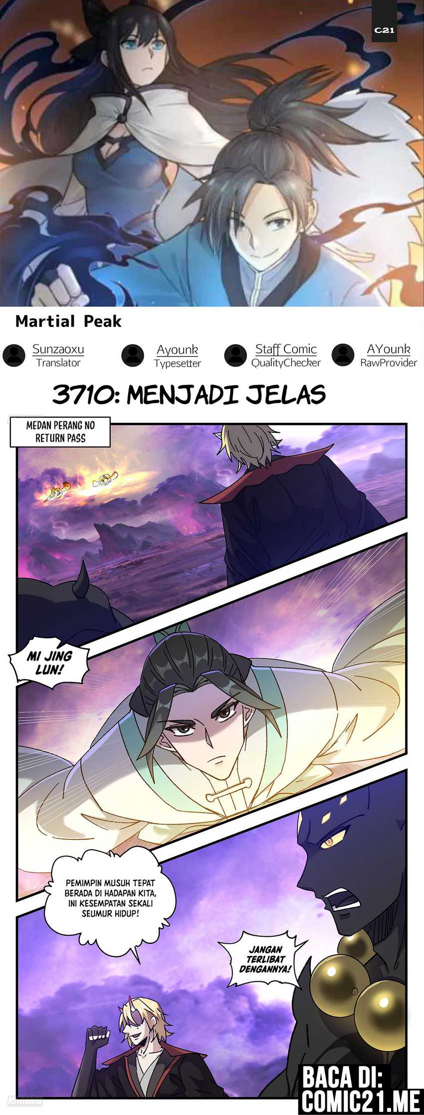 Komik Martial Peak Part 2 - Chapter 3710