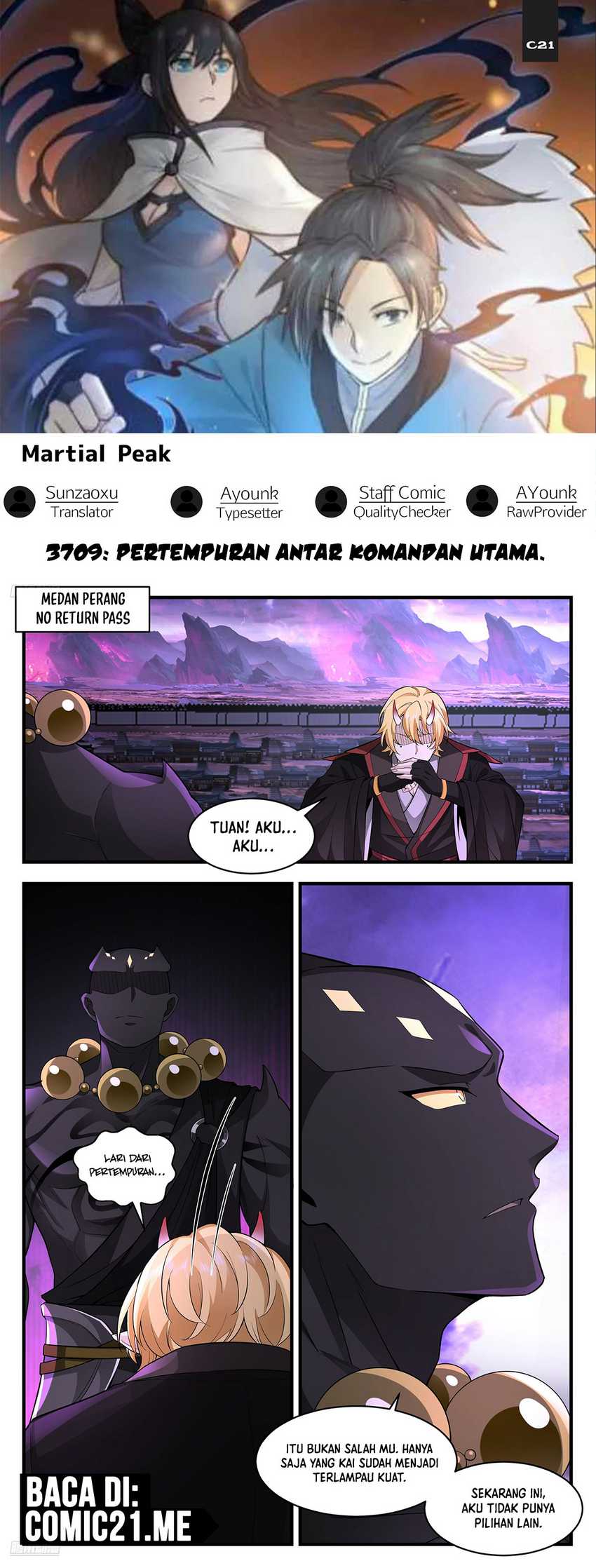 Komik Martial Peak Part 2 - Chapter 3709