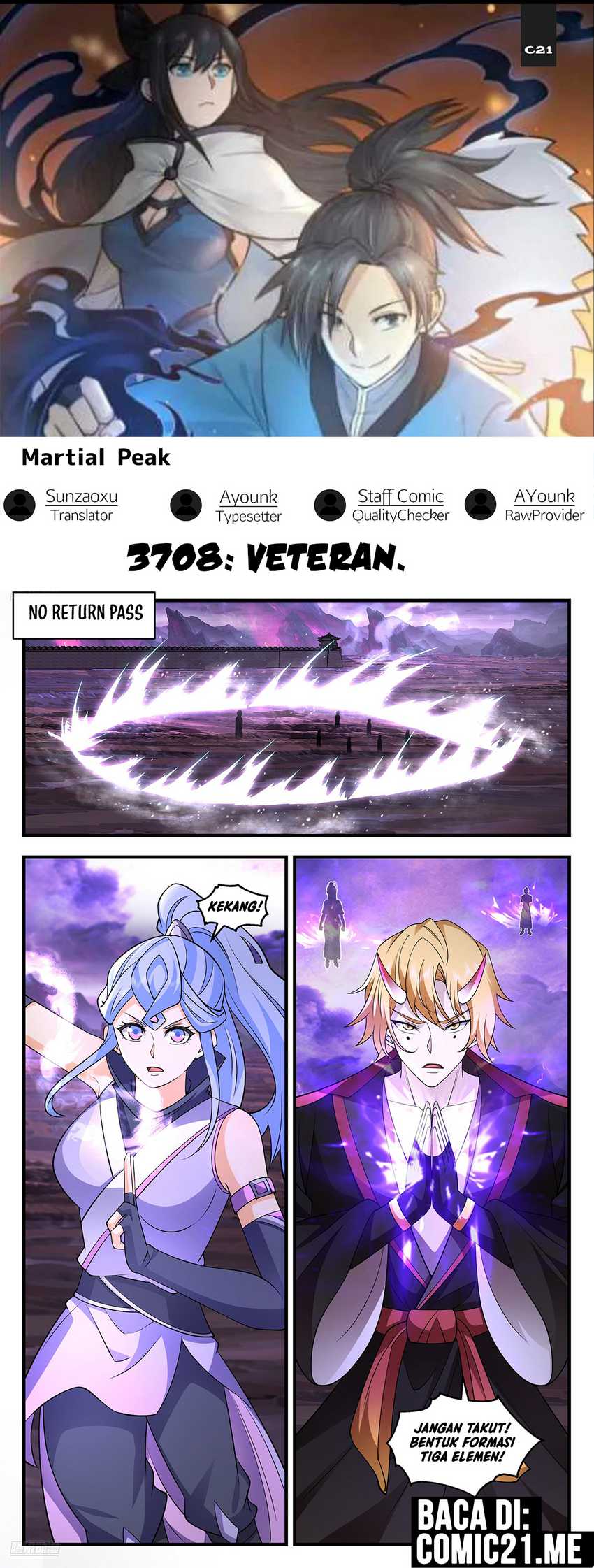 Komik Martial Peak Part 2 - Chapter 3708