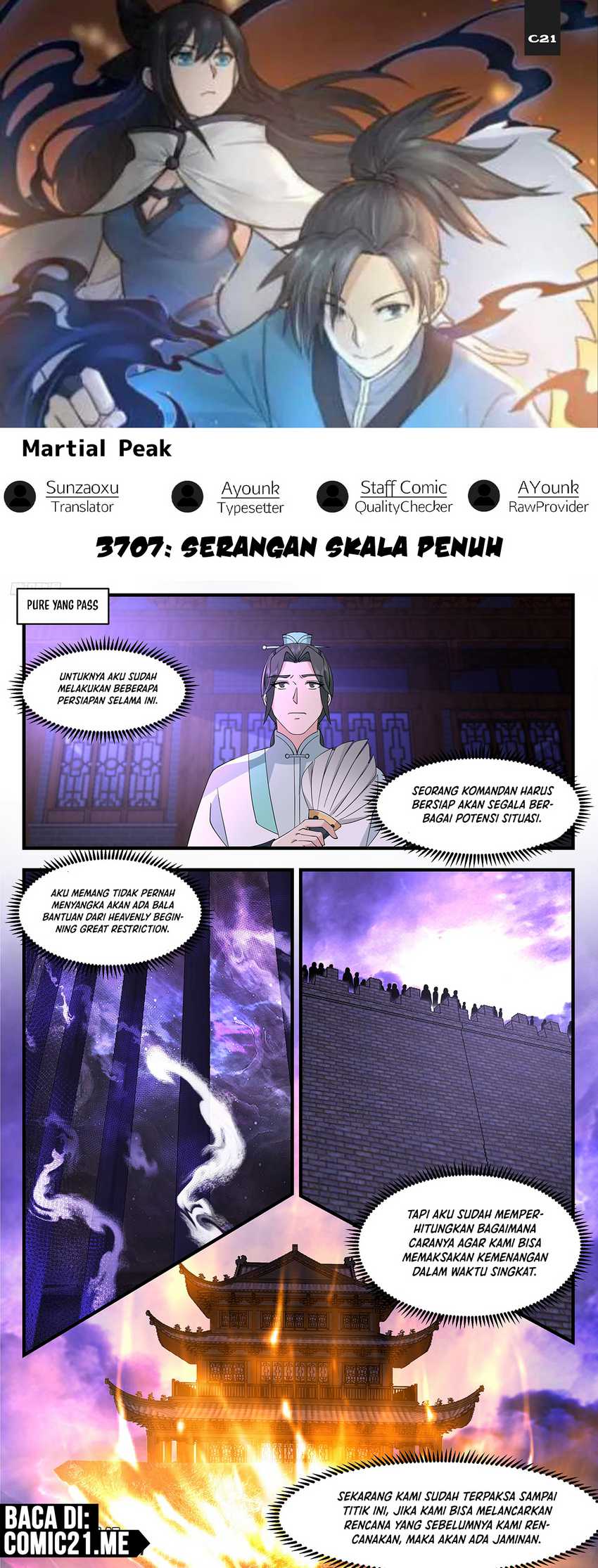 Komik Martial Peak Part 2 - Chapter 3707