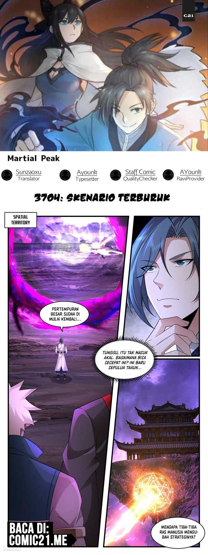 Komik Martial Peak Part 2 - Chapter 3704