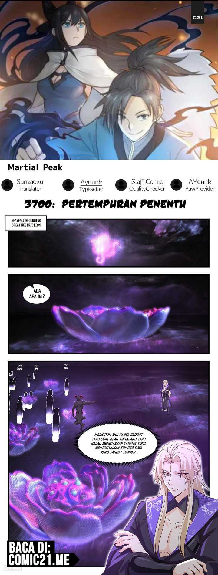 Komik Martial Peak Part 2 - Chapter 3700